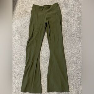 Forever 21 Green Flared Leggings